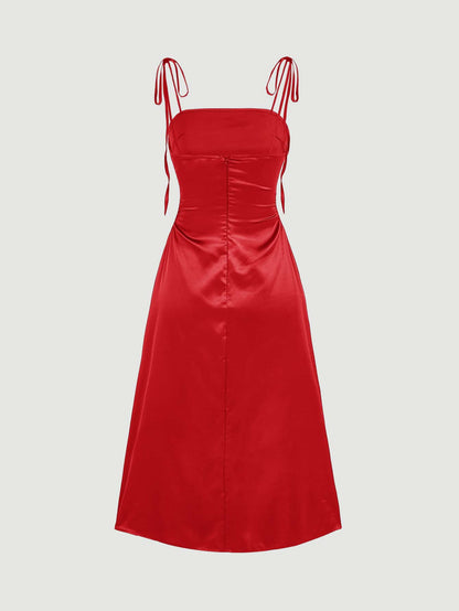 Shein Tie Shoulder Cami Dress