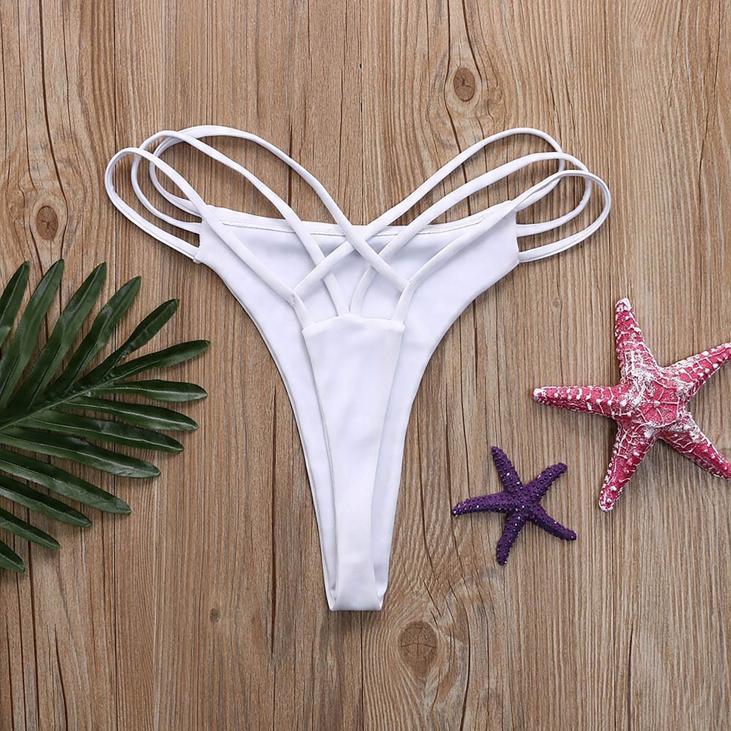 Shein Criss-Cross Bikini Bottom