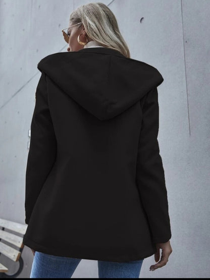 Single Breasted Hooded Coat - ZEBrand