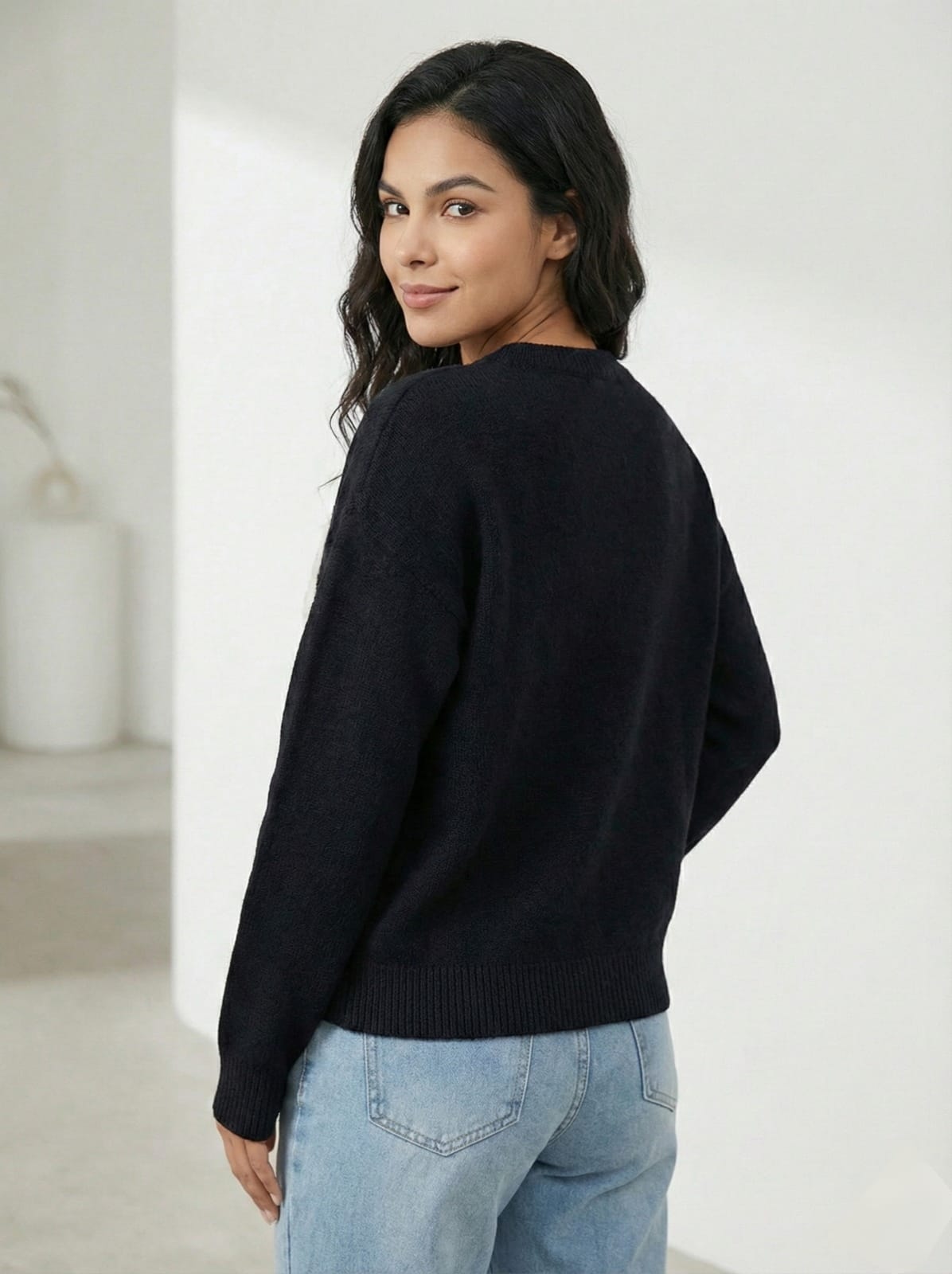 Winter USA Flag Knit Sweater