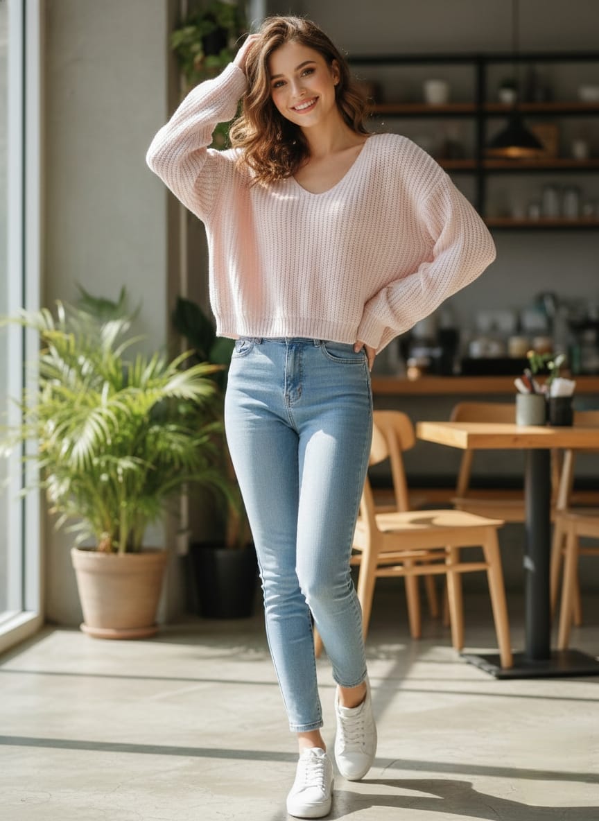 SHEIN women Knit Sweater