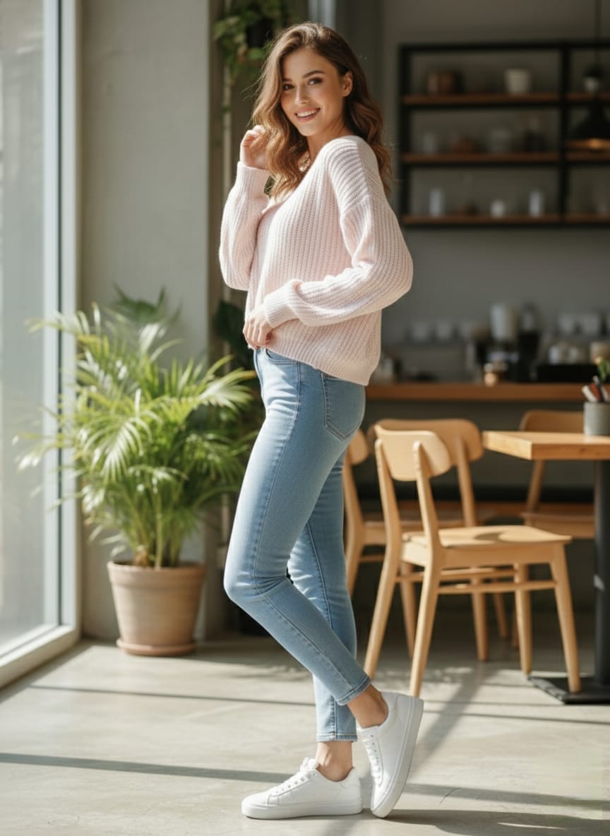 SHEIN women Knit Sweater