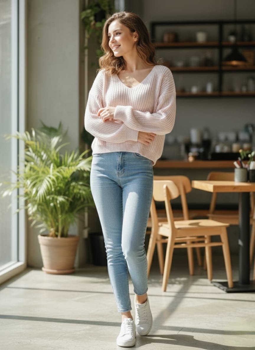 SHEIN women Knit Sweater