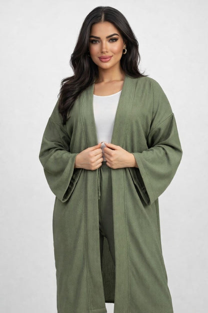 Classic Oversized 2-Piece Set (Cardigan & Pants)