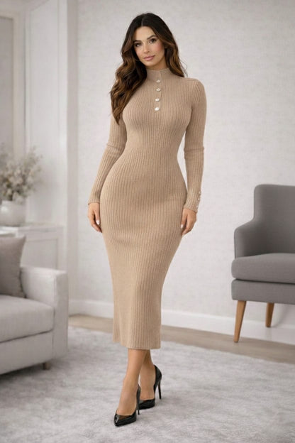 Turkish One-Size Stretch Maxi Dress