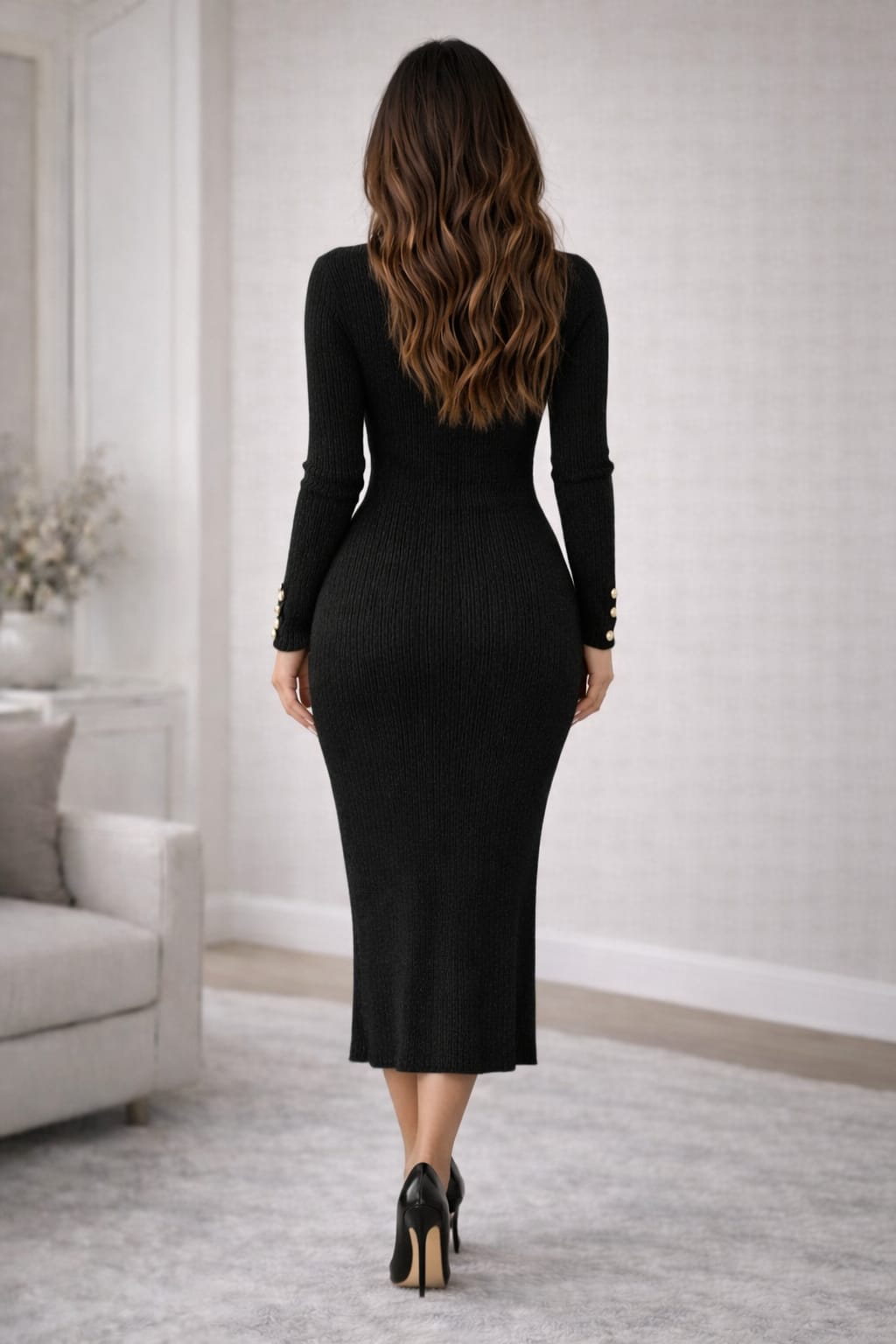 Turkish One-Size Stretch Maxi Dress