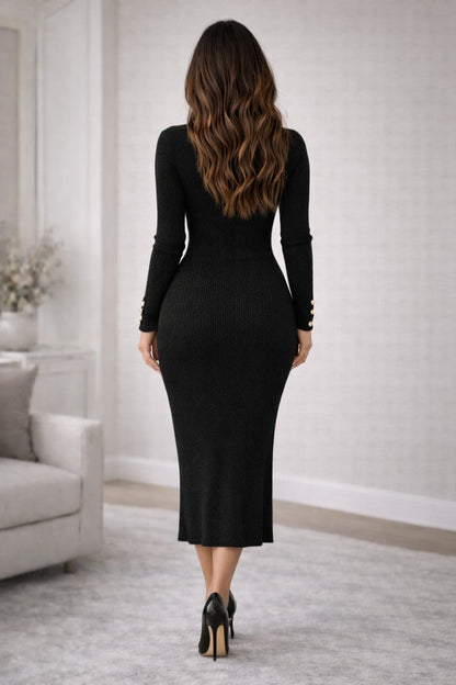 Turkish One-Size Stretch Maxi Dress