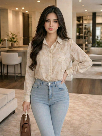 Classic Hi-Low Tailored Shirt