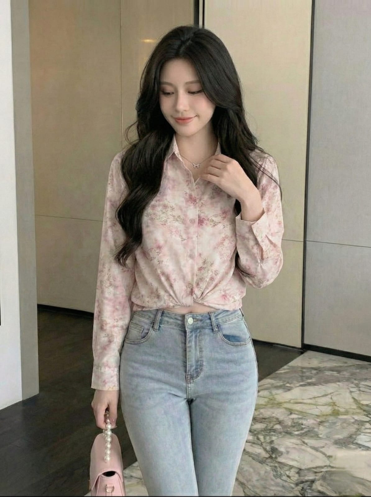 Classic Hi-Low Tailored Shirt