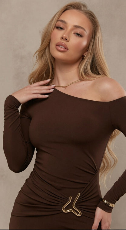 THE PRESTIGE LYCRA EVENING GOWN
