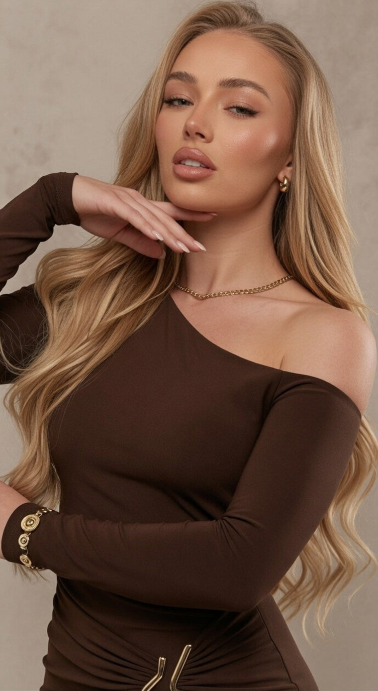 THE PRESTIGE LYCRA EVENING GOWN