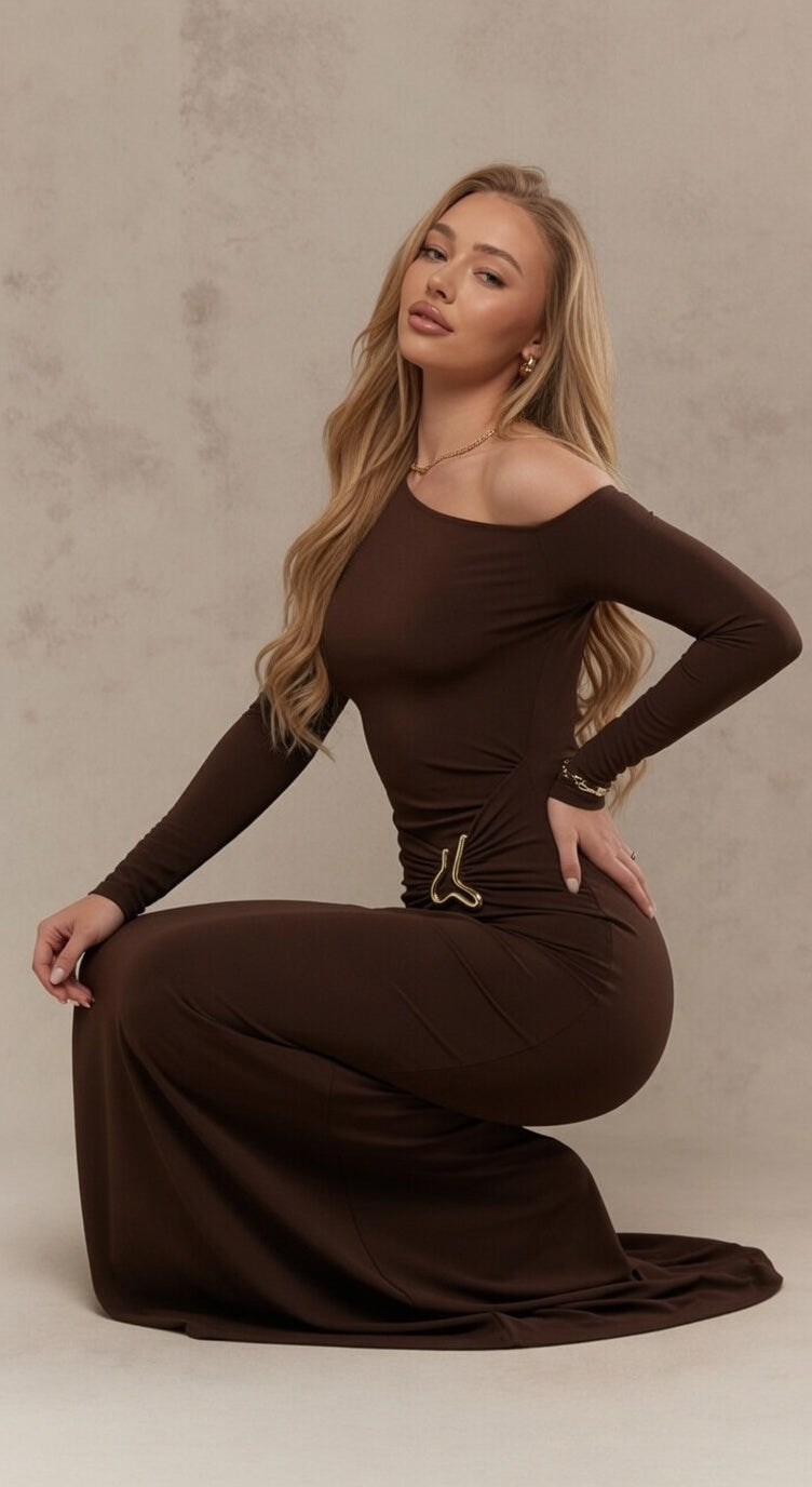 THE PRESTIGE LYCRA EVENING GOWN