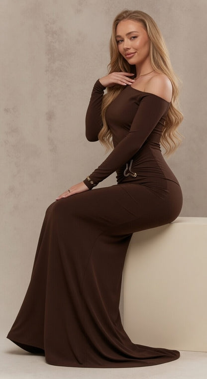 THE PRESTIGE LYCRA EVENING GOWN