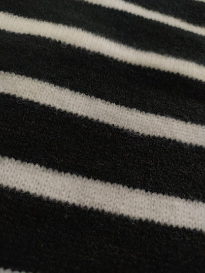 Turkish Striped Gold Button Cardigan