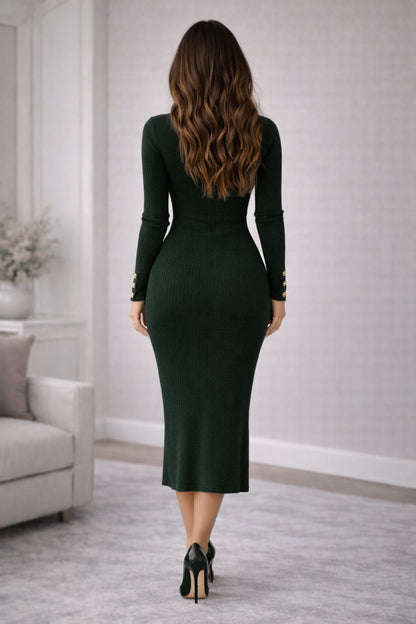 Turkish One-Size Stretch Maxi Dress