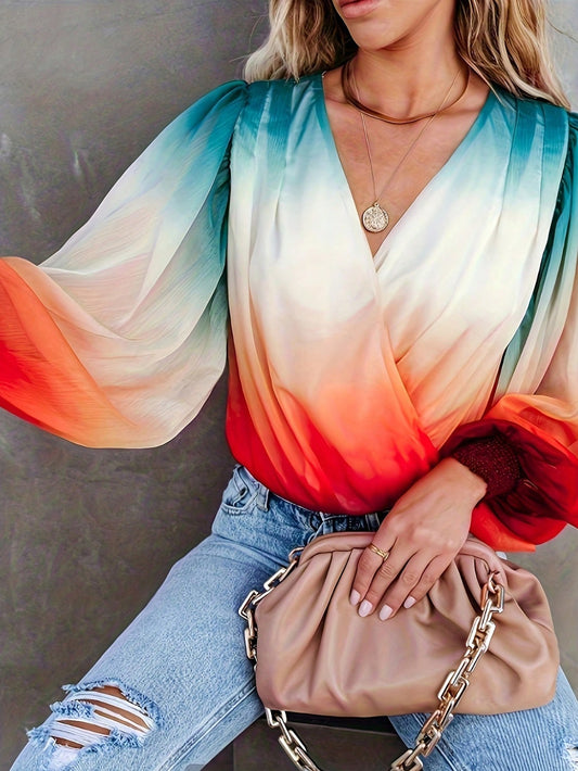 Spring Summer Blouse, Casual Loose Fit Shirt