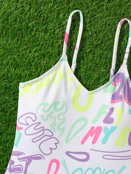 SHEIN PREMIUM One Piece Swimsuit White