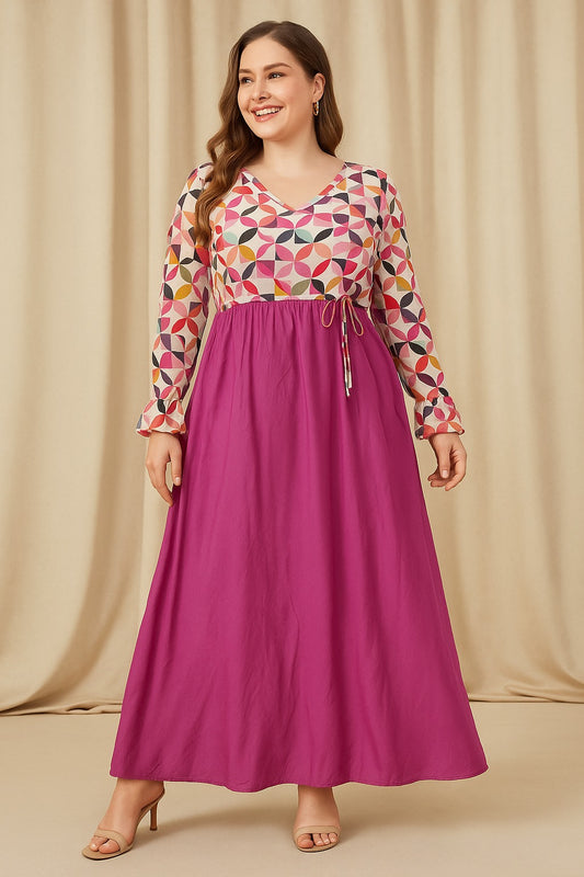 SHEIN  Drawstring Waist Dress