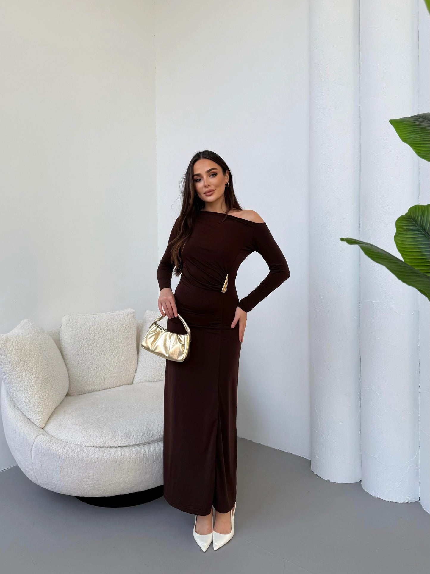 THE COCOA PRESTIGE LYCRA GOWN