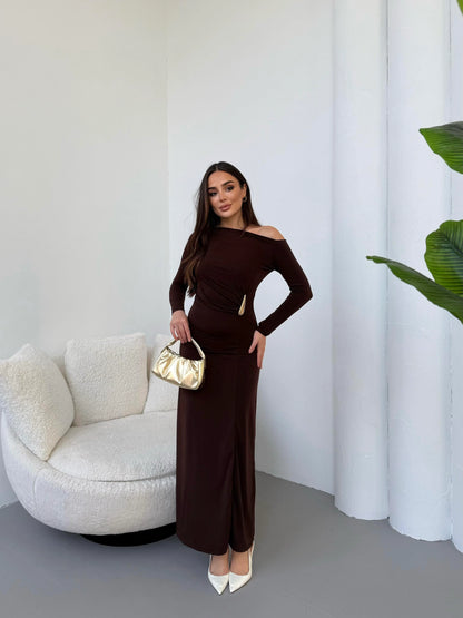 THE COCOA PRESTIGE LYCRA GOWN