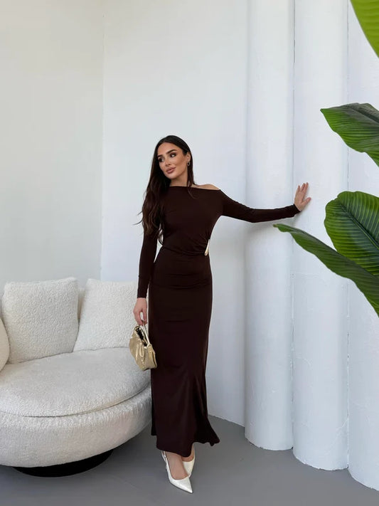 THE COCOA PRESTIGE LYCRA GOWN