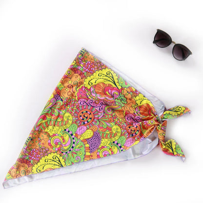 SHEIN PREMIUM TWO Piece Swimwear With Scarf