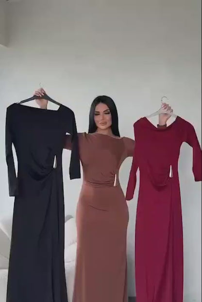 THE NOIR PRESTIGE LYCRA GOWN