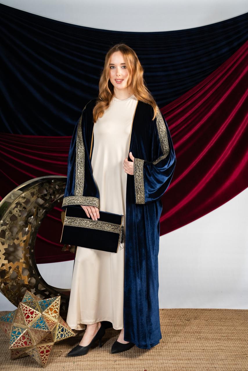 Royal Velvet Ramadan Kaftan Set