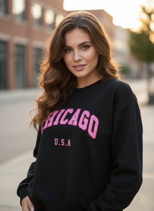 Sweatshirt Long Sleeve Letter Printed Sweatershirt