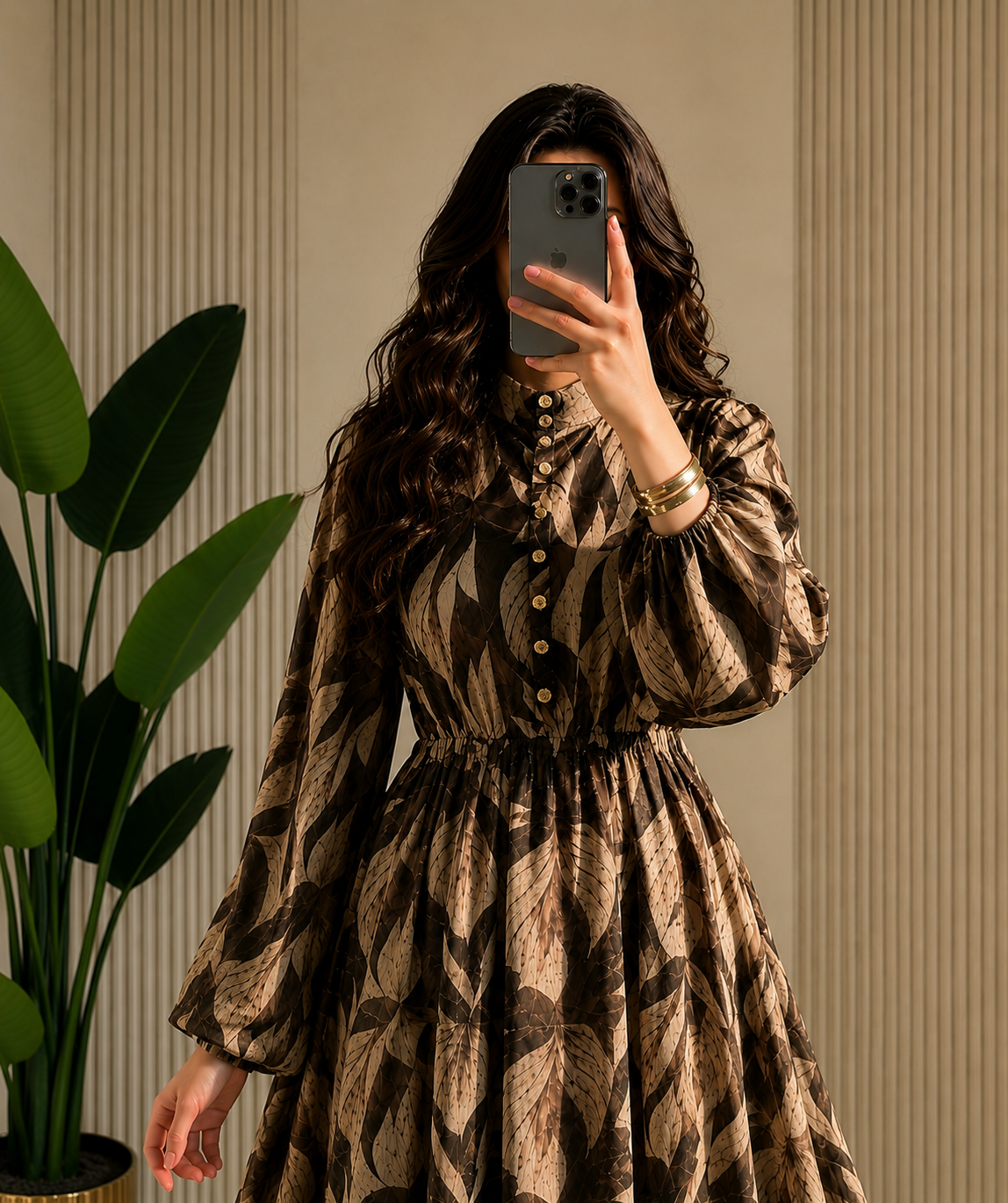 The Majestic Lurex Gown