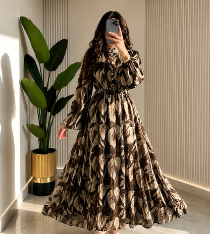 The Majestic Lurex Gown