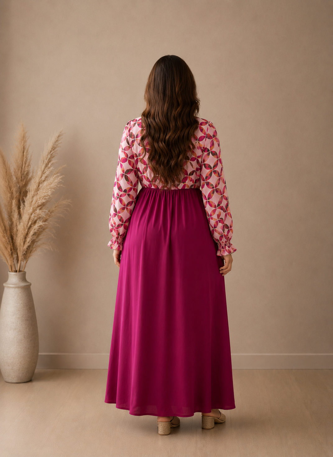 SHEIN  Drawstring Waist Dress