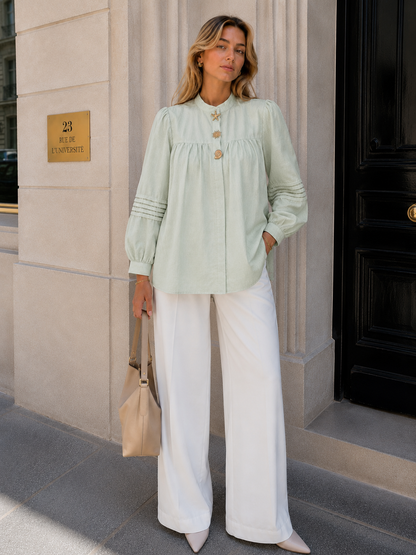 THE MINT CELESTE BLOUSE