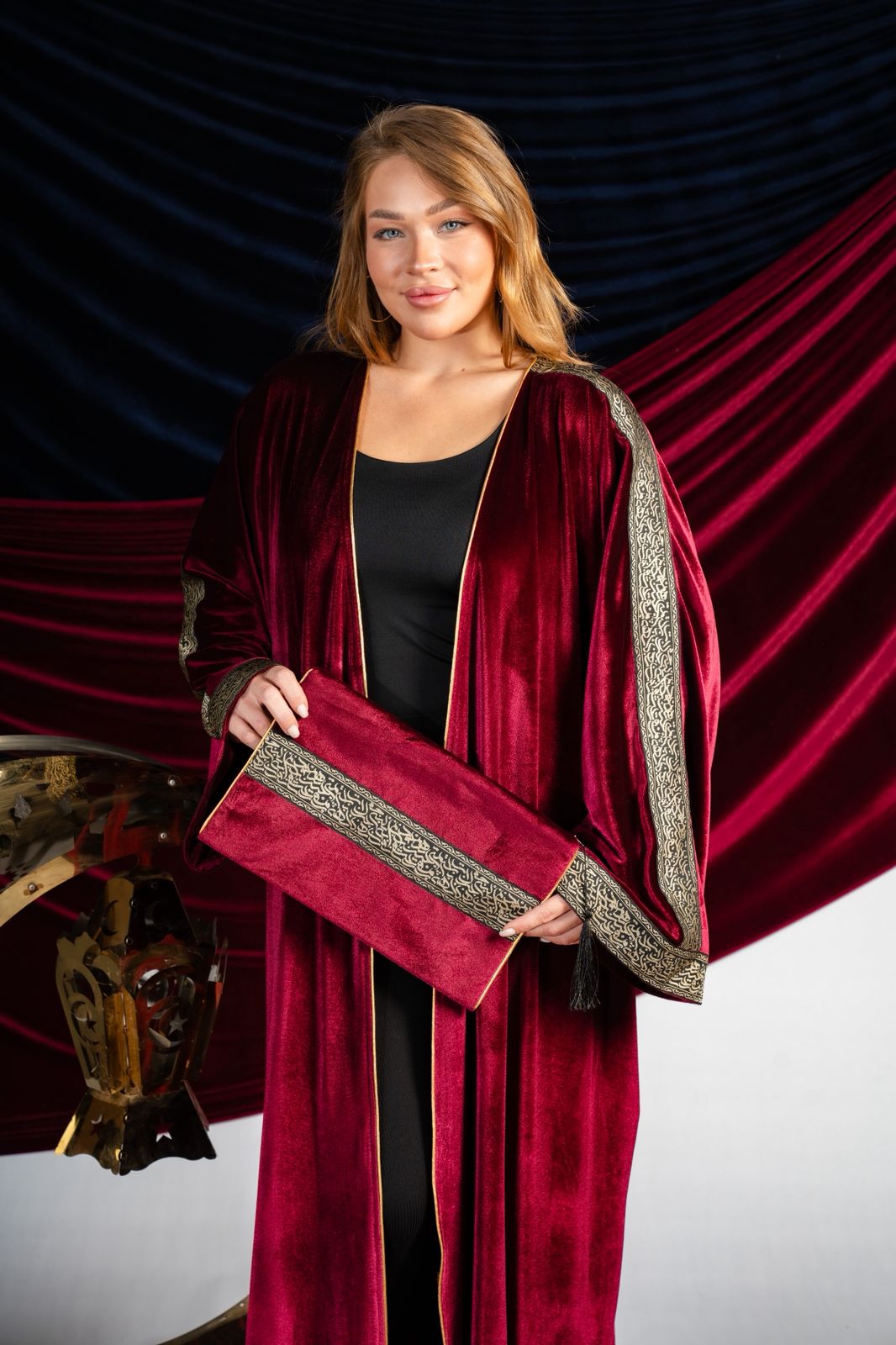 Royal Velvet Ramadan Kaftan Set