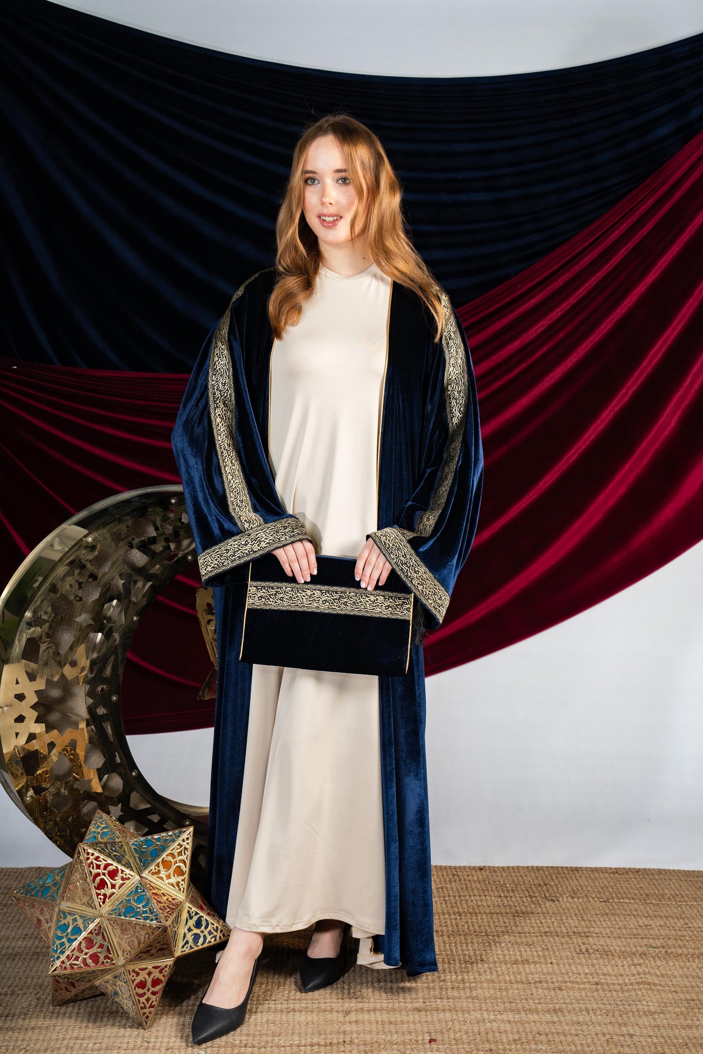 Royal Velvet Ramadan Kaftan Set