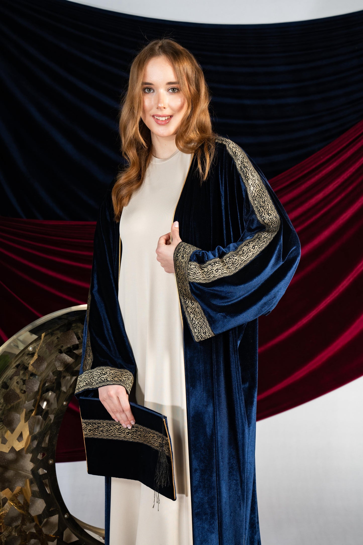 Royal Velvet Ramadan Kaftan Set