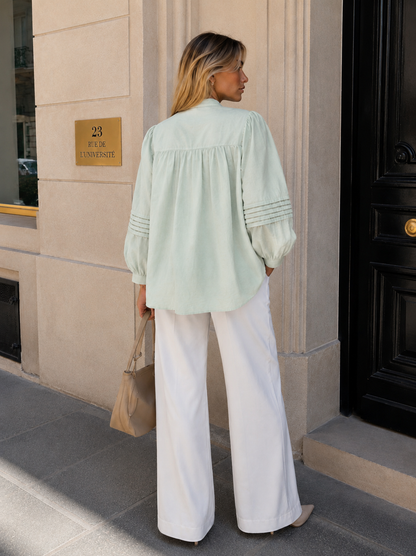 THE MINT CELESTE BLOUSE